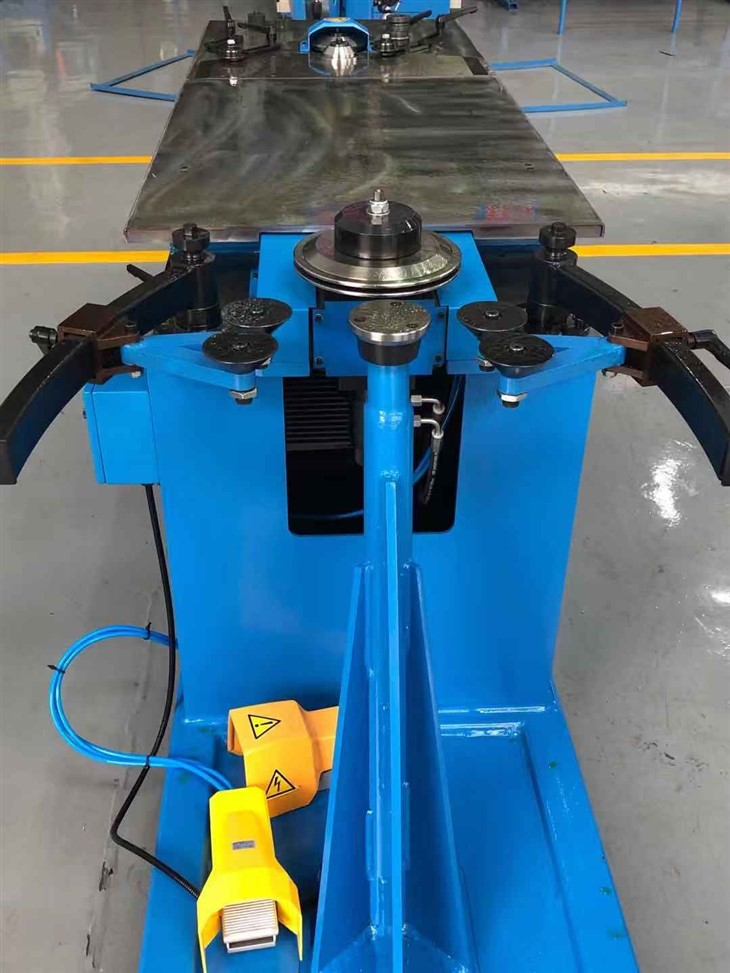 Ac Duct Hydraulic Pipe Elbow Making Machine Gorelocker For Round Duct