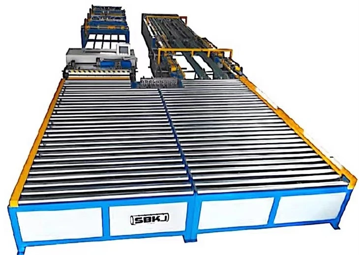CNC roestvrijstalen HVAC-kanaalfabricage, autolijn