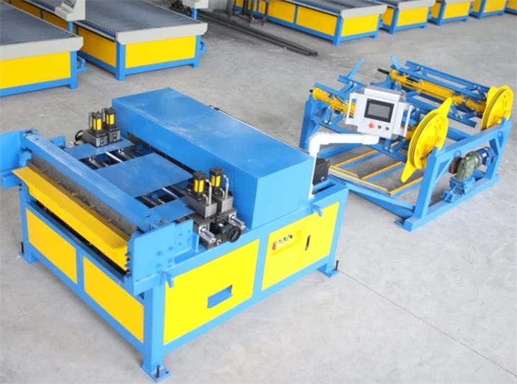 Vierkante HVAC Auto Air Duct Making Machine, Wind Pipe Productielijn 3, Luchtbuis Vormmachine